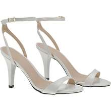 Women's Sandal High Heel Thin Elegant Thin Strap Modern 13-134 - 白色 - 查看 3