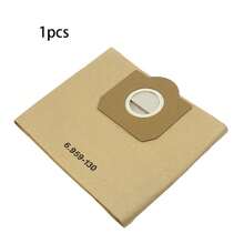 1/3/6 Pcs Vacuum Cleaner Dust Bags Compatible With Karcher 6.959-130.0, A2204, Wd3.300, Mv3, Wd3, Paper / Non-Woven Material,Tool Accessories,Large Capacity Durable Design, Easy Replacement, Transparent Filter Chamber, High-Efficiency Filter Material.