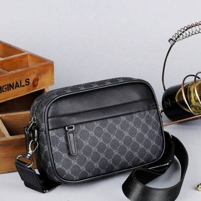 男士时尚休闲斜挎包大容量青年礼物街头斜挎包新款SH76-5