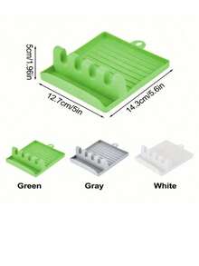 1个带4个槽位的画笔架，DIY美术画笔收纳架，水彩颜料盘，水彩丙烯油画笔架，学校用品画笔架 - 彩色 - 查看 4