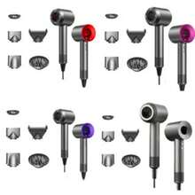 Ionic Hair Dryer Fast Drying Hot/Cold Air With 5 Nozzles 110V - 隨機顏色 - 查看 1