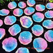 Unique Agate Crystals - Natural Pink, Purple And White Gemstones, Suitable For Jewelry Making, Home Decor And Spiritual Growth - Pink - View 6