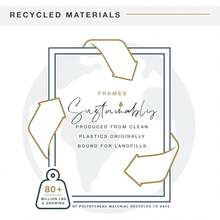 MCS Foundation - Marco para póster de 16 x 24 pulgadas, color blanco tradicional, vertical y horizontal, para colgar en la pared, marco para fotos, carteles e impresiones artísticas (paquete de - 1 - Ver 3