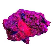 1 mẫu đá quý Ruby - Đá Corundum đỏ phản ứng với tia UV, Đá trang trí Bohemian tự nhiên làm quà tặng ngày lễ, Thiền định & Trang trí tâm linh, Trang trí nhà cửa & văn phòng, Quà tặng ngày lễ, Đá quý sống động, Bề mặt được đánh bóng - Đỏ - Xem 4