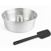 Round Cake And Pudding Mold Large Baking Tray 30cm Polished - Bạc - Xem 2