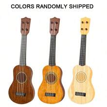 10-Inch Classical Guitar Music Toy, Mini Ukulele Guitar, 4-String Ukulele Guitar, For Beginners, Random Color - Random Color - View 6