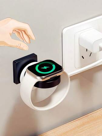 壁挂式支架兼容 支架，充电站底座充电器支架兼容 Watch Series Ultra/SE/11/10/9/8/7/6/5/4/3/2/1,49/45/46/44/42/41/40/38mm（不含充电器）