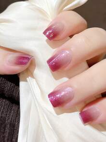 Unhas de gel de cristal EMI Halloween, cola de base transparente, 20 adesivos para unhas de gel, adesivos, requer lâmpada UV, qualidade de salão, longa duração e durabilidade, ES20 atacado internacional, envio direto de peça única, mesmo estilo dos adesivos de unha do livro vermelho, adesivo de unha para ponta dos dedos