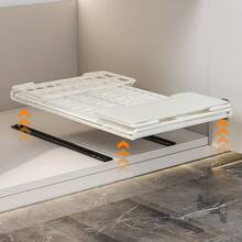 Organizer per armadietti estraibili, cassetti estraibili, ripiani portaoggetti, organizer per armadietti, cestello scorrevole pieghevole per armadietti da cucina, dispensa, bagno