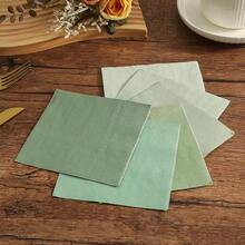 120 piezas, servilletas de fiesta elegantes y ligeras de lujo de colores variados, tamaño plegado de 4.92*4.92 pulgadas, adecuadas para bodas, cumpleaños, aniversarios, festivales de cosecha, Halloween, Navidad y otras celebraciones festivas, servilletas para decoración de cócteles o cafés