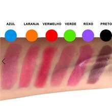 kit Batom Mágico da Vovó 24horas 6 unidades Acabamento hidratado Cremoso Cor Colorido