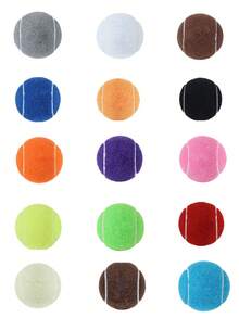 1/3/5Pcs Personalized Tennis Ball,Can Be Customized With Your Name And Picture, Multiple Colors Available, Christmas/Birthday Gift, High Elasticity For Beginner Training & Match, Massage Pet Ball, Chew Toy, Custom Logo Tennis Accessory, Stress Relief Pet Supplies