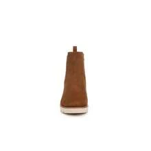 Vionic Aria Boots Women's 10 Hazelnut Brown Suede Wedge Heel Ankle Bootie ZAP82 - màu nâu - Xem 4