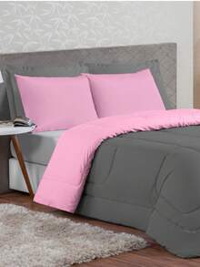 Edredom Ternura King 6 Peças Dupla Face