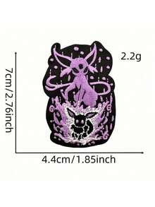 8pcs Cool Pattern Iron On Patches, Sew On Embroidered Applique Repair Patch DIY Crafts Projects For Clothing Jacket Jeans Pants Dress Backpack Hat Decorations Gifts - Nhiều màu - Xem 9