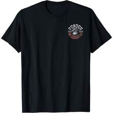 Fenders Plugged In Since 1946 Retro Pocket Size Guitar T-Shirt - Black - View 1
