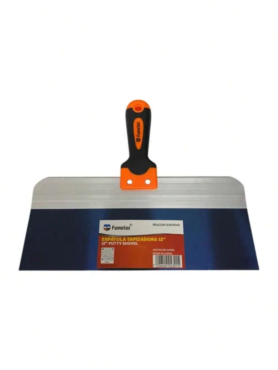 Espátula Tapizadora De 12" Con Mango Ergonómico Fumetax - Negro - Ver 1