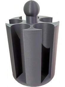 KOWTREJO Organizador de Monedas para Auto o Carro Porta Vasos (5 tamaños) (Gris) - gris - Ver 6