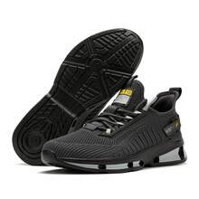 baasploa Men's Casual Sports Shoes, Lightweight Mesh Fashionable Running Shoes, Non-Slip Shock-Absorbing Men's Walking Shoes, Elevator Shoes, Brand Shoes, Sports Outdoor Shoes - Dark Gray - View 9