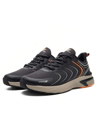 baasploa Zapatillas de running para hombres, zapatos para caminar ligeros, zapatos de malla de moda para hombre, zapatillas deportivas para exteriores, zapatillas de tenis de primavera, zapatillas de moda para correr