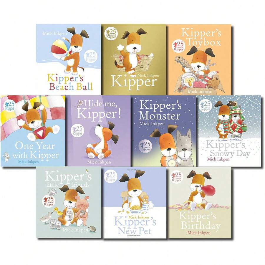 Kipper The Dog Collection 10 Books Set Inc Toy Box, Birthday, Snowy Day - Sets - View 1