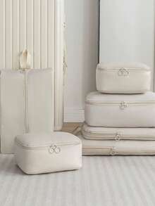 6/1 Bolsa de armazenamento de viagem de grande capacidade, bolsa de armazenamento de roupas, bolsa de bagagem portátil, bolsa de armazenamento dobrável, adequada para festas de fim de ano, aniversários, casamentos, organizador de roupas, organizador de armazenamento. - Multicolorido - Ver 3