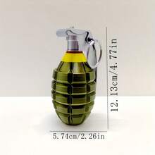 3D Printed MK2 Grenade Replica Model - Durable Plastic Non-Functional Display, Detailed Texture, Ideal Gift For Military Enthusiasts - Multicolor - View 5