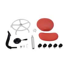 Pedicure Manicure Footrest, 50-70cm Adjustable Pedicure Stool, Manicure Footstool, Footrest Stool With Wheels For Spa Beauty Technician Nail Salon Equipment - Red - View 8