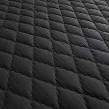 1 pieza Protector de colchón impermeable negro, Sábana ajustable de color clásico (se ajusta a colchones de hasta 30 cm), Capa superior de fibra sintética, Capa inferior de membrana impermeable de TPU acolchada, Relleno de fibra de poliéster, Bloquea el pelo de las mascotas, Adecuado para el cuidado de ancianos (1 pieza de protector de colchón solamente, sin funda de almohada ni almohada incluida)