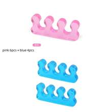 2/6/10个装硅胶趾套，用于涂抹指甲油，柔软手指趾套，软凝胶趾套，美甲工具，美甲用品，美甲工具，美甲艺术工具，返校季，美甲，美甲工具，美甲贴片工具