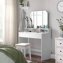 Vanities & Vanity Benches - White - View 2