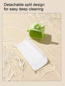 Extensor de grifo de PP con diseño de dibujos animados, duradero y a prueba de salpicaduras, con control de flujo de agua suave, fácil de instalar, extensión universal para lavabo, conejo de dibujos animados, extensión de grifo de silicona a prueba de salpicaduras, guía de lavabo, extensor de grifo, extensor de manija de lavabo