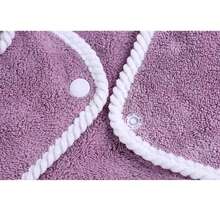 Unisex Bathrobe Towel With Strap And Pocket – Soft And Absorbent Microfiber (1.30m X 0.80m) - Cor Aleatória - View 5