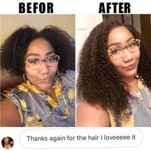 BINF Real Remy Afro Curly Clip In Human Hair Extensions Unprocessed Brazilian Virgin Afro Kinky Curly Clip Ins For African Americans Women 120 Grams 8 Pieces Full Head Afro Kinky Curly Clip In Hair Extensions Human Hair Clip In Extensions Curly Clip In Real Remy Human Hair Extensions - Natural Black - 查看 10