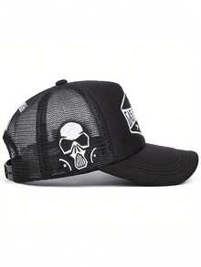 2026创意个性化新款透气网眼帽，扳手刺绣，时尚街头滑板帽，街舞嘻哈帽，户外休闲遮阳帽，日常通勤装饰棒球帽 - 扳手 - 查看 9