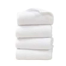 3 Peças Conjunto de Toalhas Macias, Toalhas de Rosto Brancas de Secagem Rápida, Adequadas para Banheiro, Hotel, Essenciais Ideais para Banheiro