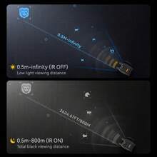 INSKAM Dual Tube Digital Night Vision, Night Vision Goggles, 2.8-Inch Screen, USB/ Battery Dual-Use, Convenient Handheld Night Vision Device, Suitable For Wildlife Observation, Outdoor Camping, Travel, And Farm Monitoring, Men Gift