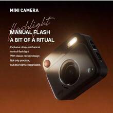 新款 CCD 相机复古迷你小型数码相机校园相机照片和视频录制高清像素无/自拍，照片和视频录制支持，是送给家人、老师和珍惜它的人的完美礼物 - 彩色 - 查看 8