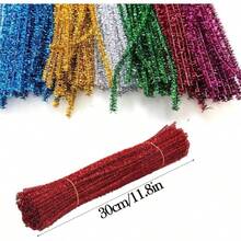 1000 Piezas Limpiapipas, BetterJonny 30cm de Largo Limpia Pipas Colores Surtidos Tallos de Chenilla para Proyectos Manualidades Decoraciones, 10 Colores - 600 piezas, 6 colores - Ver 4