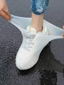Waterproof Shoe Covers - Non-Slip Transparent Sole, Suitable For All-Season Boot Protection In Hiking, Rain, Snow And Muddy Conditions - Easy To Clean Foot Protection, Compatible With Most Shoes/Boots - Ideal For Camping, Gardening, Farm Work - Nhiều màu - Xem 8