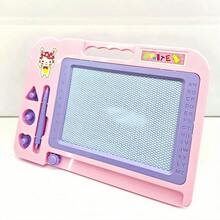 1pc Colorful Writing & Drawing Board - A Fun Learning Tool For Drawing, Writing Board, Doodle Painting Board, Small Writing Slate, Small Gift Drawing Board, Handwriting Practice. Random Cartoon Elements On The Drawing Board, Best Gift For Christmas And Other Holidays