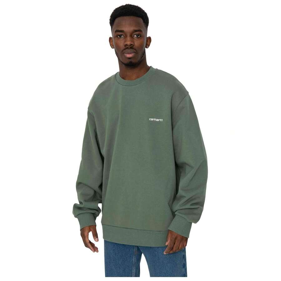 Carhartt Wip Sweatshirt I033657.22XXX.03 für Männer in Farbe Grün