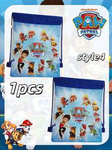 Paw Patrol 1pc Non-Woven Drawstring Backpack For Dog Patrol Party, The Best Holiday Gift For Good Friends, Party Atmosphere Decoration, Perfect Party Decoration, Home Decoration Ornaments, Perfect Room Decoration, Christmas Gifts, Valentine's Day, Ideal Friend Gifts Suitable For Birthday Celebrations, Commemorative Items Women's Souvenir,Cute Aesthetic, Valentine Day, Gifts, Decorations, Home Decor,Valentines Gifts