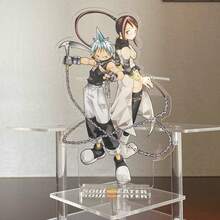 动漫噬魂者 15 厘米亚克力人物黑星，儿童站立模型支架桌面装饰礼物