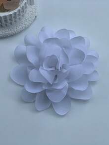 1pc Unique Handmade Flower Brooch, Vintage French Style Chic Niche Design, Elegant High-End Black Floral Lapel Pin, Minimalist For Suits, Dresses, Party Outfits, Stylish Fashion Accessory Gift For Women Valentines,Mom,Mother,Mother's Day,Gift