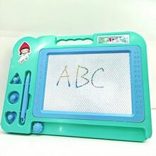 1 prancheta colorida para desenho e escrita - Uma ferramenta divertida para aprender a desenhar, prancheta, bloco de desenho para rabiscos, prancheta pequena para escrever, prancheta para presente, prática de caligrafia. Elementos aleatórios de desenho animado na prancheta, o melhor presente para o Natal e outros feriados.