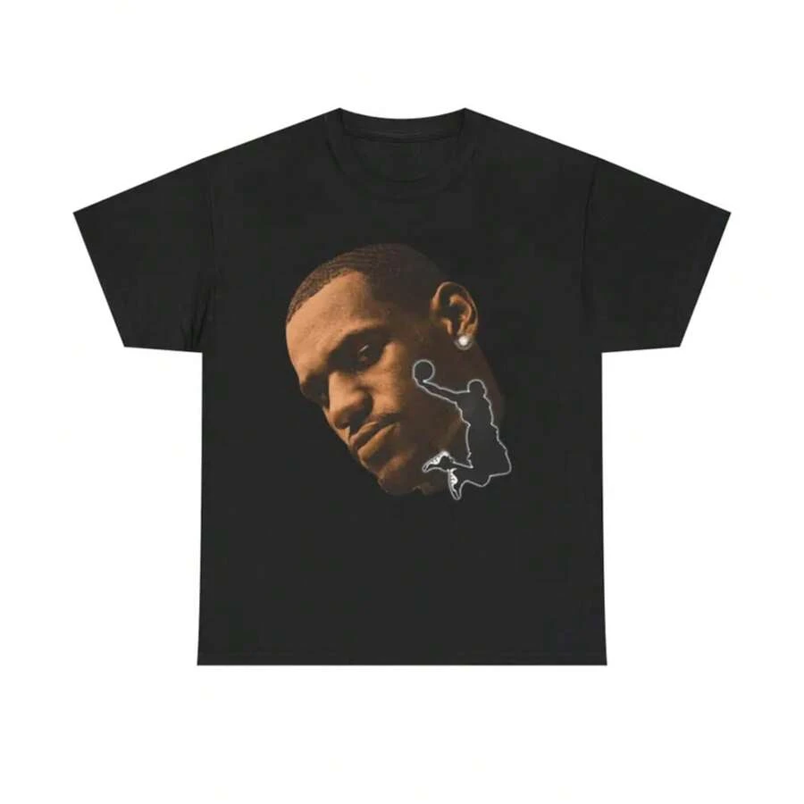 Camiseta gráfica de LeBron - Negro - Ver 1