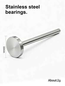 50pcs 10mm Grey Sponge Sanding Discs, 50pcs 10mm Bearing Grey Sanding Discs, 10mm Hollow Water Drop Bearing, 10mm Polishing Discs, Nail Art Tools, Professional Manicurist Essential, Portable And Travel-Friendly