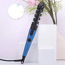 Electric Spiral Curling Iron, Fast Heating Hair Curler, Professional Styling Tool, 3 Color Options - View 3