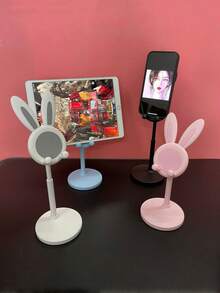 3 chiếc giá đỡ điện thoại/máy tính bảng hình thỏ dễ thương, có thể điều chỉnh độ nghiêng, dùng được cho mọi thiết bị di động. - Nhiều màu - Xem 6